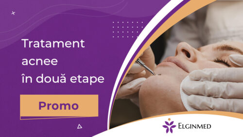 Pachet tratament acnee în două etape